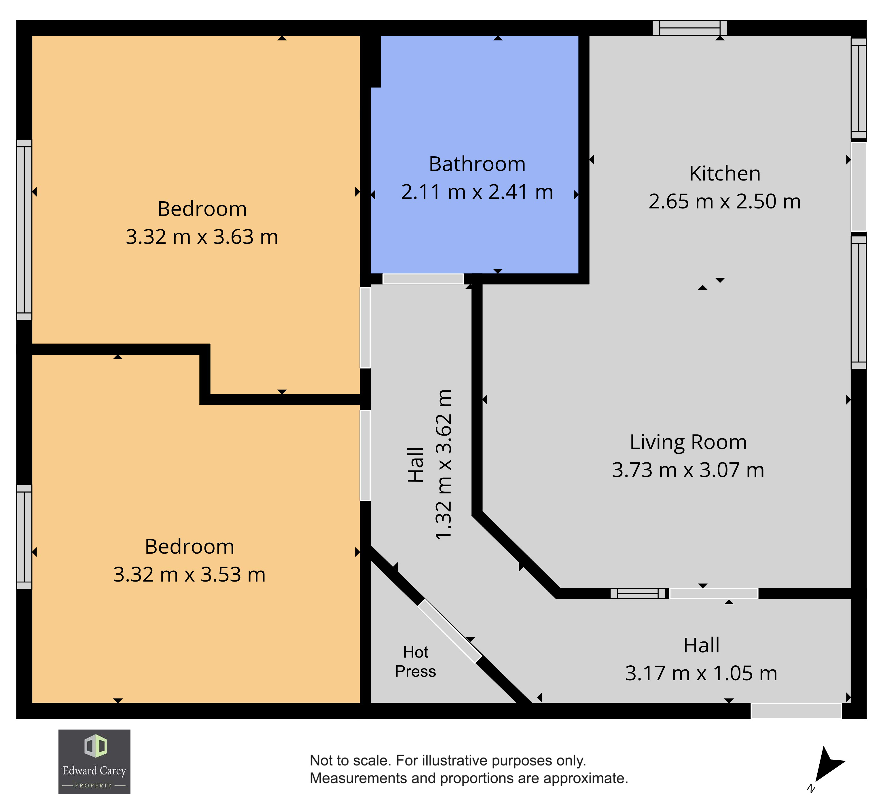 Apartment 2, The Beech, Granary Court, JKL Street, Edenderry, Co. Offaly, R45 PK52 Apartment 2, The Beech, Granary Court, JKL Street, Edenderry, Co. Offaly, R45 PK52