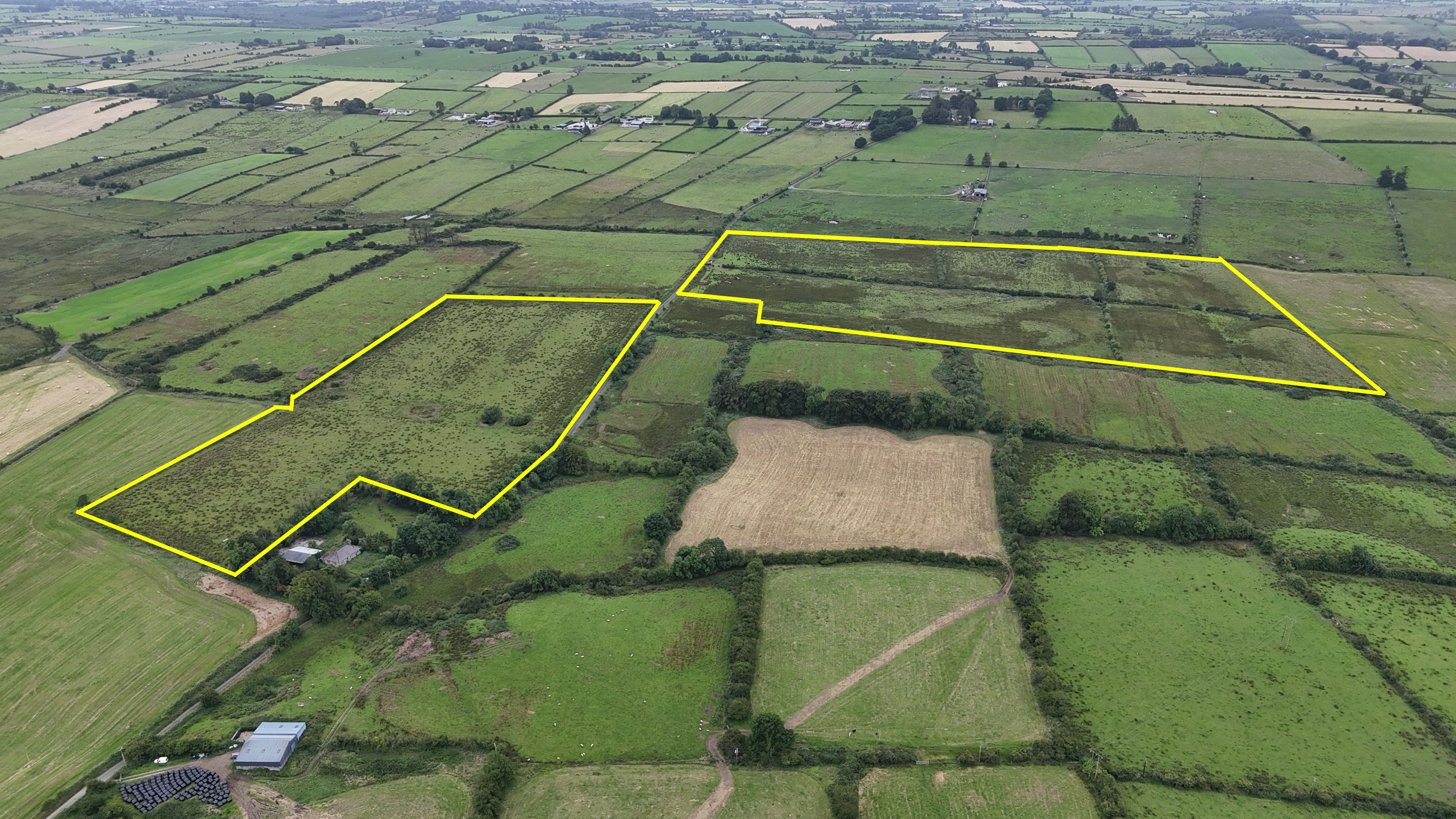 LOT 2 –  c.42.14 Acres of Prime Roadside Agricultural land, Castlerea, Co. Roscommon