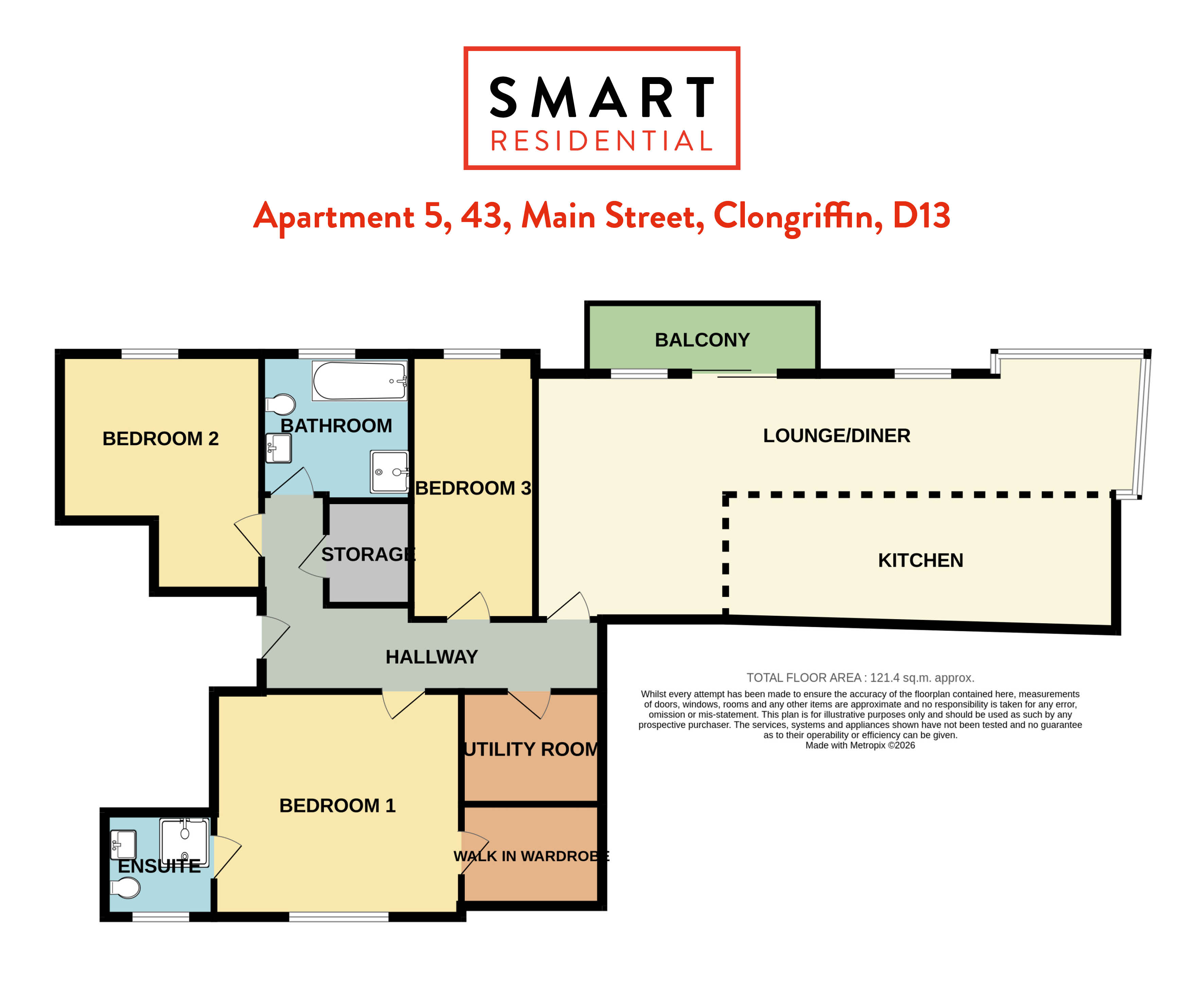 Apartment 5, 43 Main Street, Clongriffin, Dublin 13, Co. Dublin Apartment 5, 43 Main Street, Clongriffin, Dublin 13, Co. Dublin